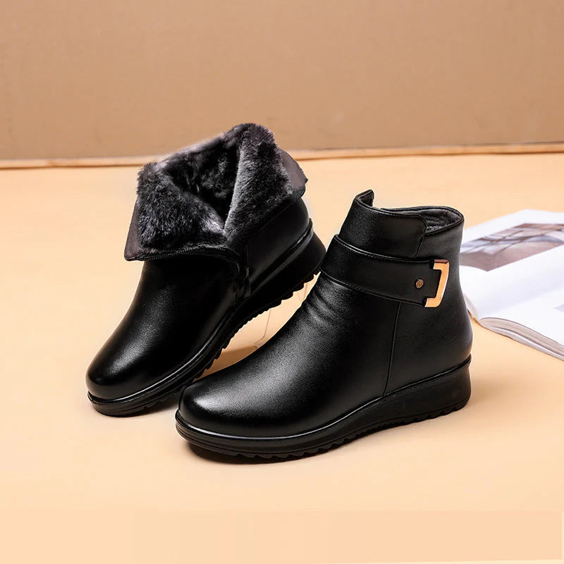 LUCIE - Bottines Chaudes et Antidérapantes