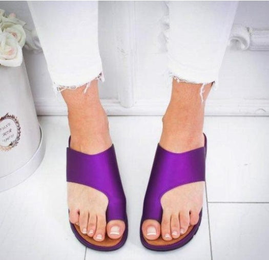 ÉLIANE – Sandales orthopédiques d'été pour femme à semelle compensée