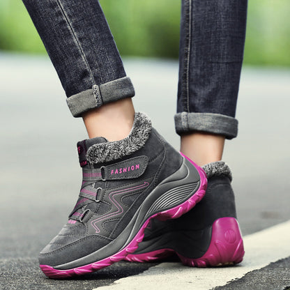 DANO - Chaussures de randonnée imperméables Cuir véritable et semelle antidérapante

