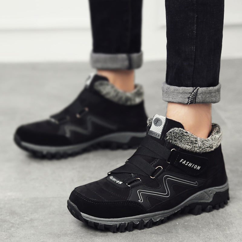DANO - Chaussures de randonnée imperméables Cuir véritable et semelle antidérapante
