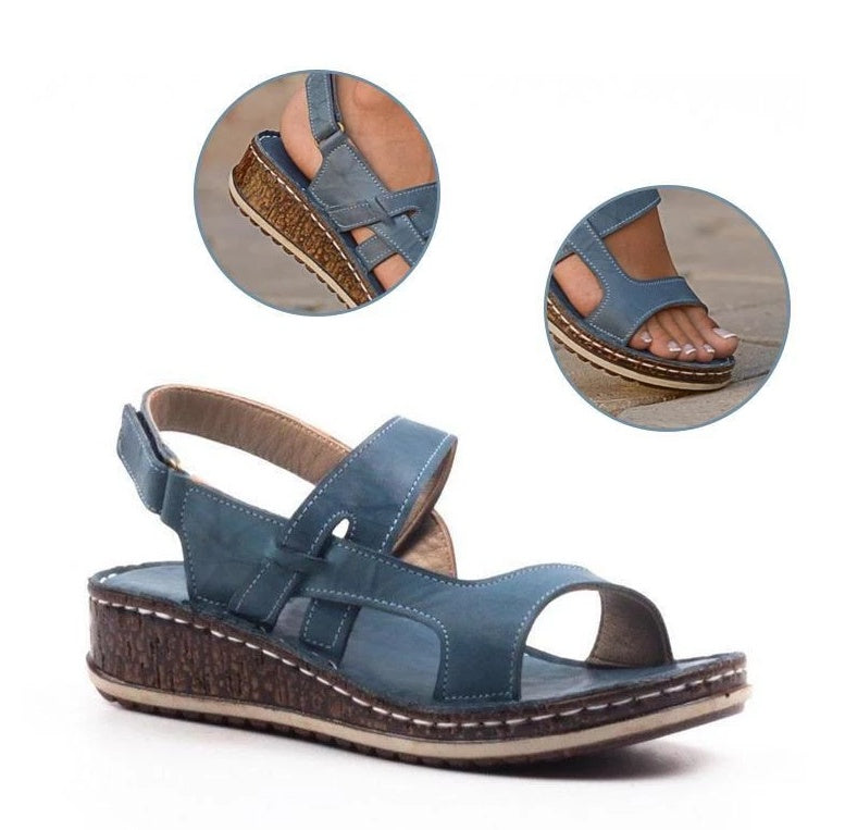 Sandales à talon moyen pour femme – Design élégant et confort supérieur
