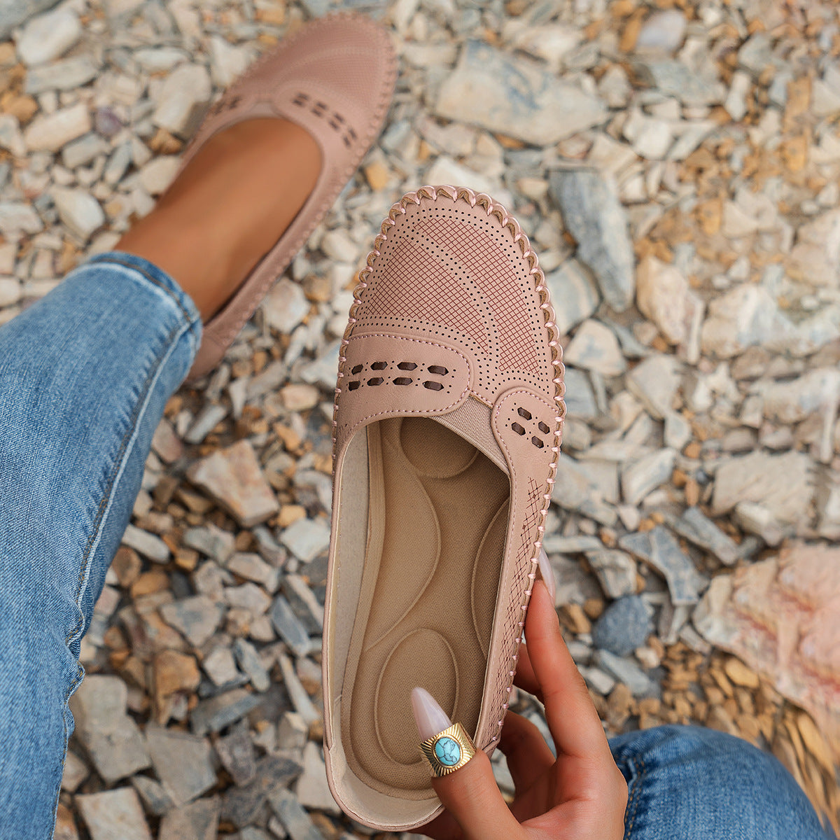 ELLA - Mocassins Vintage