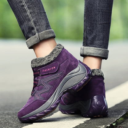 DANO - Chaussures de randonnée imperméables Cuir véritable et semelle antidérapante

