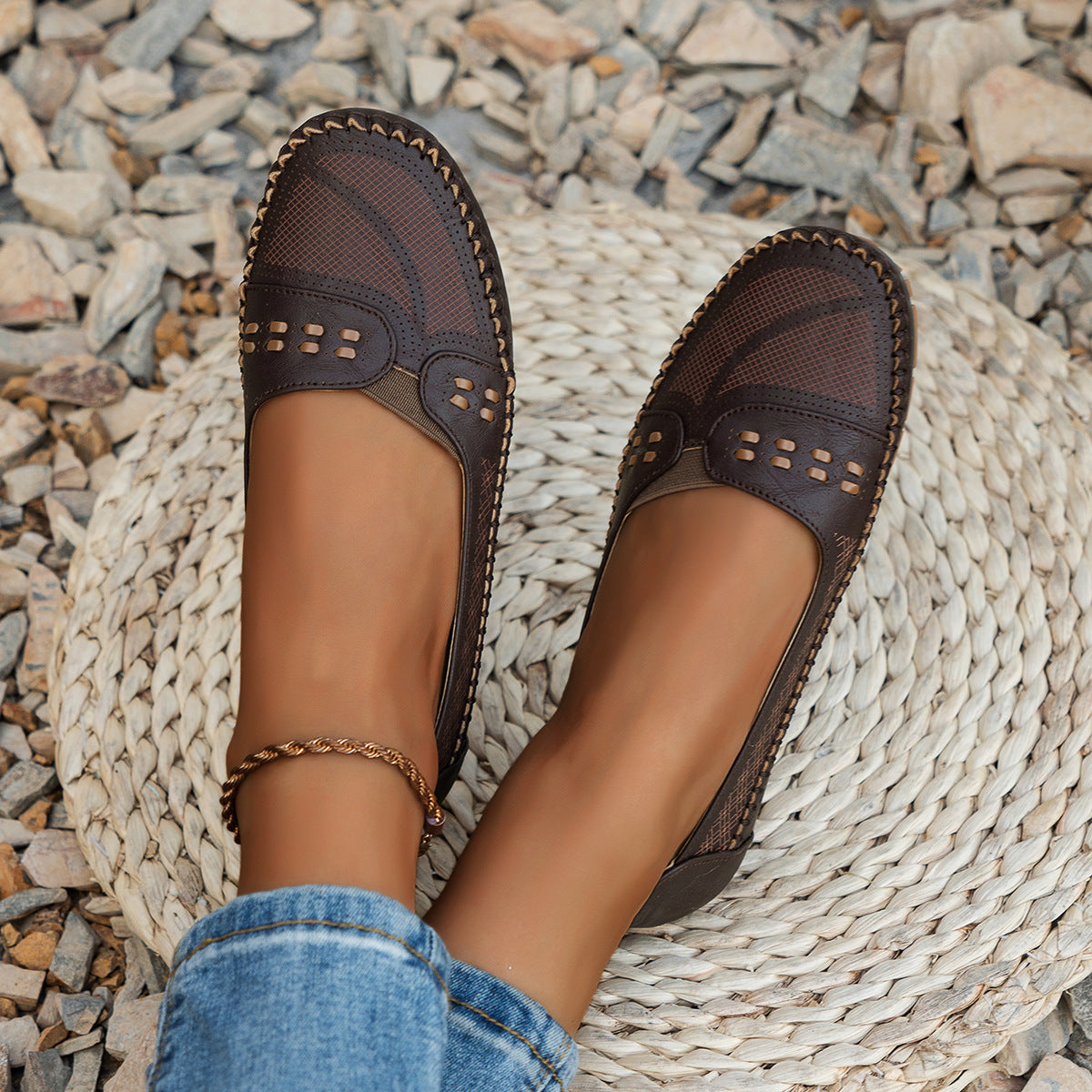 ELLA - Mocassins Vintage